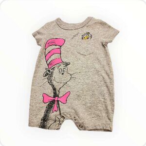 Dr. Suess Unisex Graphic Bodysuit - Size Newborn (2-1)